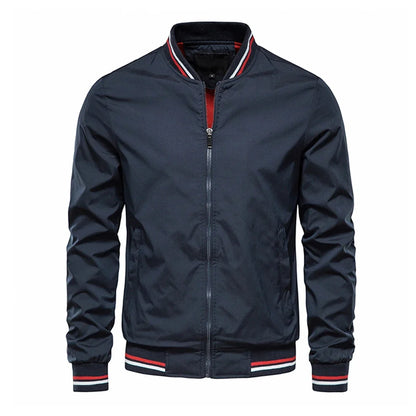 Spring Summer Bomber Jacket Men Black Casual Slim Fit Baseball Mens Jackets New Autumn Fashion High Quality Windbreaker Tracksui