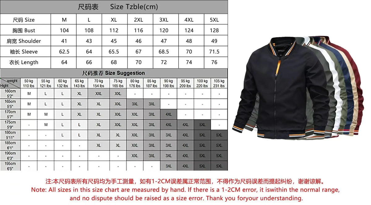 Spring Summer Bomber Jacket Men Black Casual Slim Fit Baseball Mens Jackets New Autumn Fashion High Quality Windbreaker Tracksui