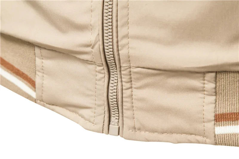 Spring Summer Bomber Jacket Men Black Casual Slim Fit Baseball Mens Jackets New Autumn Fashion High Quality Windbreaker Tracksui